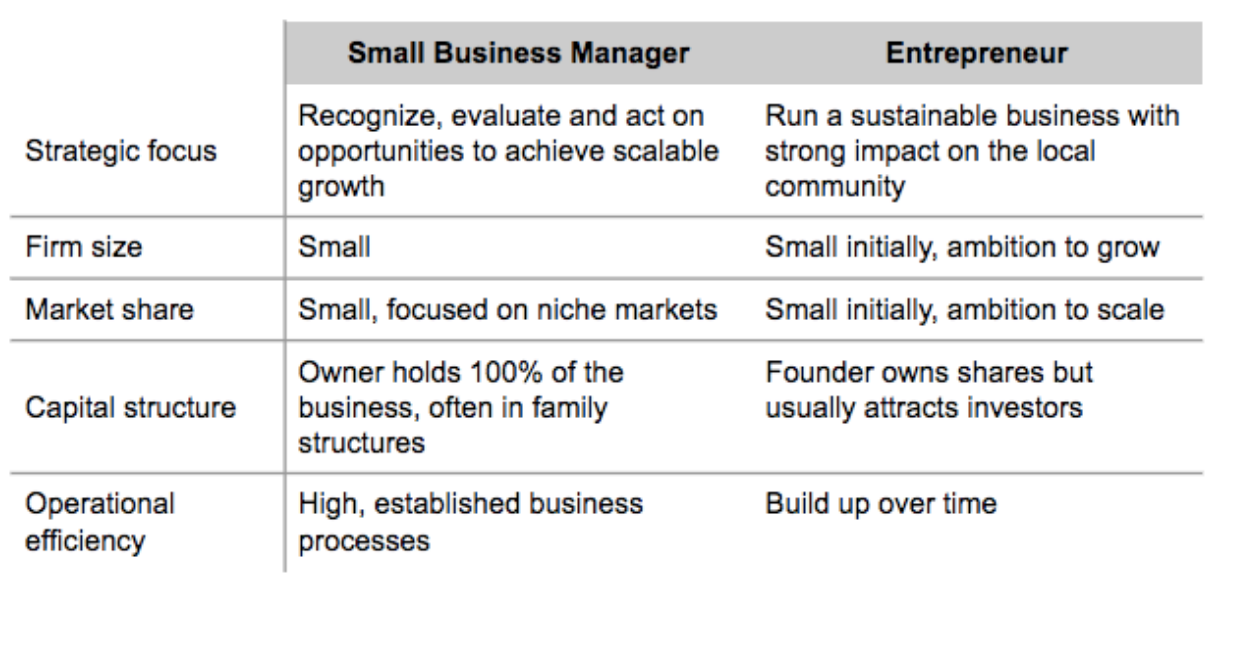 KMU Manager Oder Entrepreneur Wer Ist Unternehmerischer HIIG