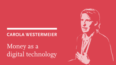 Carola Westermeier: Money as a digital technology
